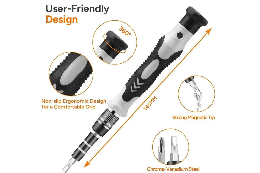 115 Piece Precision Screwdriver Repair Tool Kit - Essentials For You