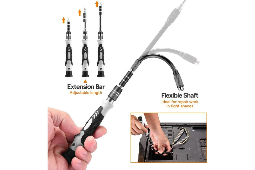 115 Piece Precision Screwdriver Repair Tool Kit - Essentials For You