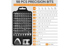 Load image into Gallery viewer, 115 Piece Precision Screwdriver Repair Tool Kit - Essentials For You