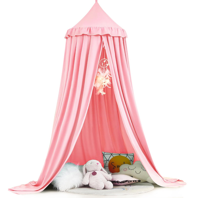 COMFEYA Children's Bed Canopy Dome - Pink