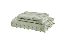 Load image into Gallery viewer, Ovela Tilly Tufted Quilt Cover Set (Desert Sage, Double)