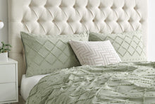 Load image into Gallery viewer, Ovela Tilly Tufted Quilt Cover Set (Desert Sage, Queen)