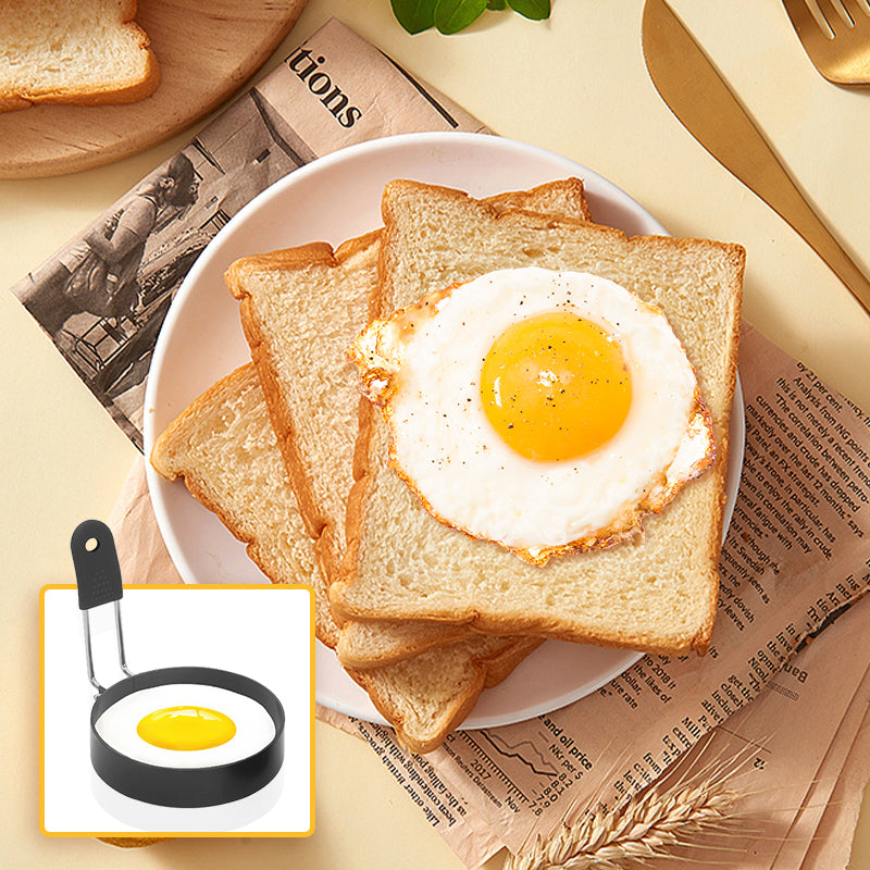 COOKOZZY Stainless Steel Nonstick Egg Rings - Set of 4