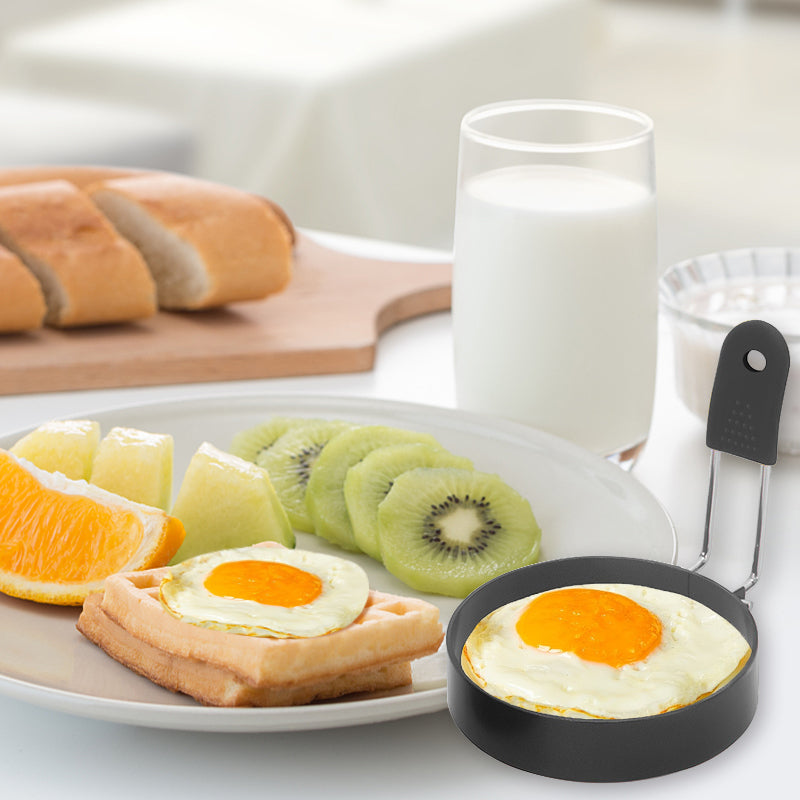 COOKOZZY Stainless Steel Nonstick Egg Rings - Set of 4