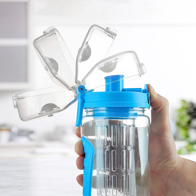 HYPERANGER 960ml Fruit Infuser Water Bottle - Blue