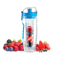 Load image into Gallery viewer, HYPERANGER 960ml Fruit Infuser Water Bottle - Blue