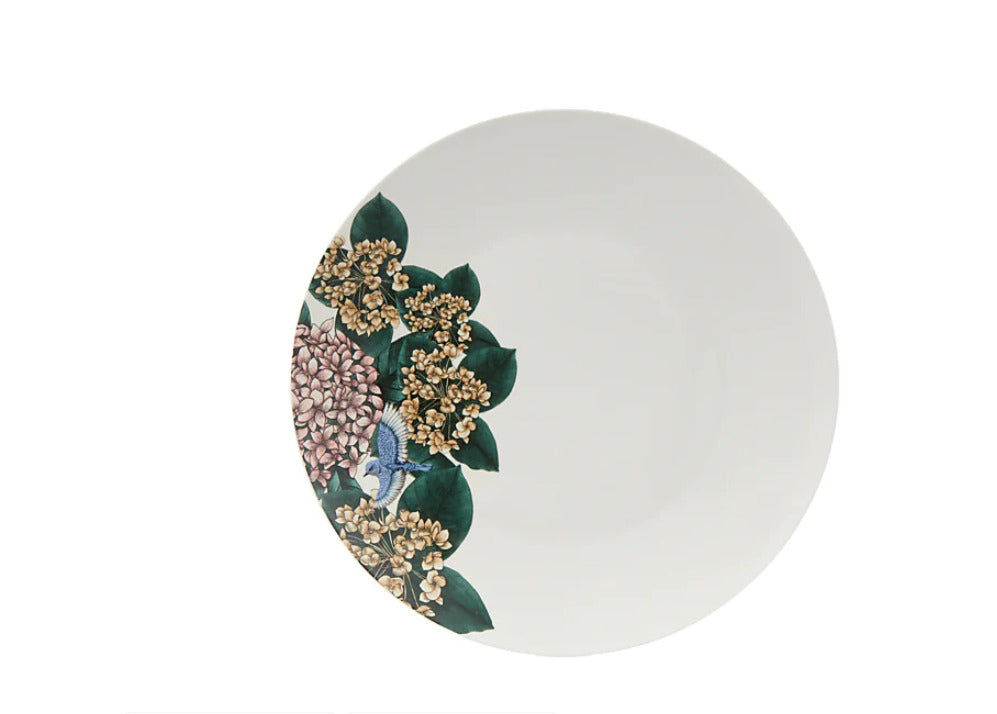 Maxwell & Williams: The Blck Pen Reminisce Coupe Dinner Plate - Floral (27.5cm)