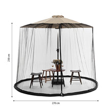 Load image into Gallery viewer, GREENHAVEN Mosquito Net for Patio Umbrellas