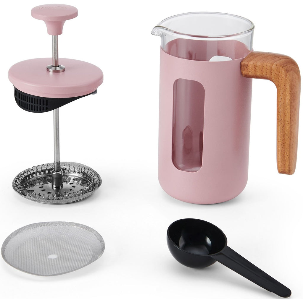 La Cafetière: Pisa Cafetiere - Pink (8 Cup/1.0L) - La Cafetiere