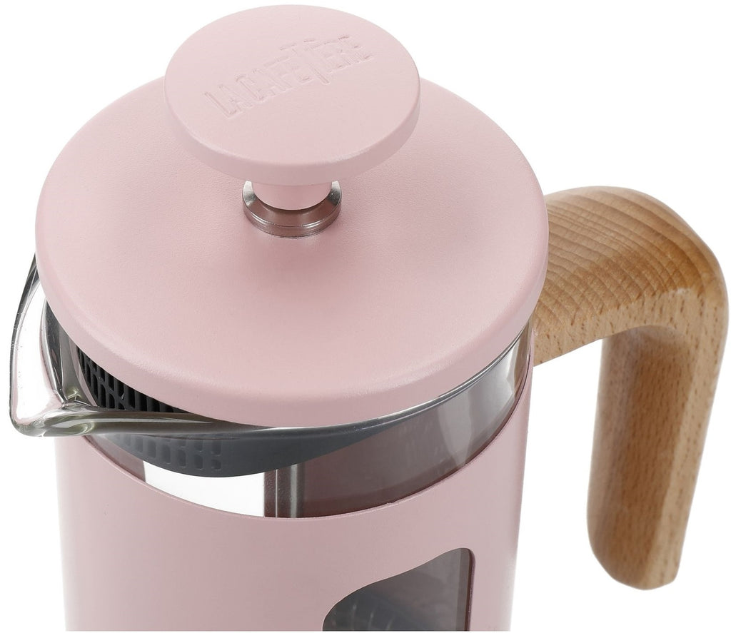 La Cafetière: Pisa Cafetiere - Pink (8 Cup/1.0L) - La Cafetiere