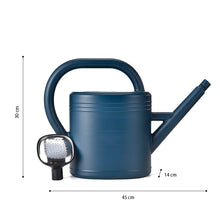 Load image into Gallery viewer, GREENHAVEN 5L Long Spout Watering Can with Sprinkler Head - Navy