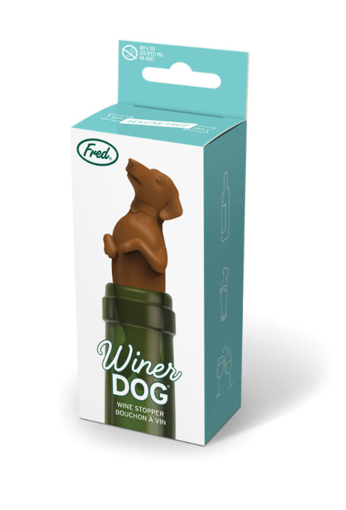 Fred: Winer Dog Bottle Stopper