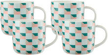 Load image into Gallery viewer, Maxwell &amp; Williams: Syracuse Mug Set - Light Blue (480ml) (Set of 4)