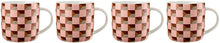 Load image into Gallery viewer, Maxwell &amp; Williams: Syracuse Mug Set - Peach (480ml) (Set of 4)