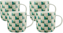 Load image into Gallery viewer, Maxwell &amp; Williams: Syracuse Mug Set - Sage (480ml) (Set of 4)