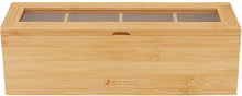 Load image into Gallery viewer, Maxwell &amp; Williams: Evergreen Bamboo Tea Box (29.5x9x9.5cm)