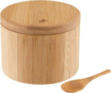 Load image into Gallery viewer, Maxwell &amp; Williams: Evergreen Bamboo Salt Box With Spoon