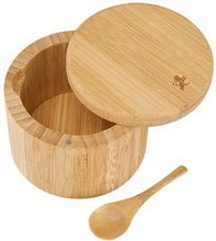 Load image into Gallery viewer, Maxwell &amp; Williams: Evergreen Bamboo Salt Box With Spoon