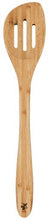 Load image into Gallery viewer, Maxwell &amp; Williams: Evergreen Bamboo Slotted Peaked Spoon (33cm)