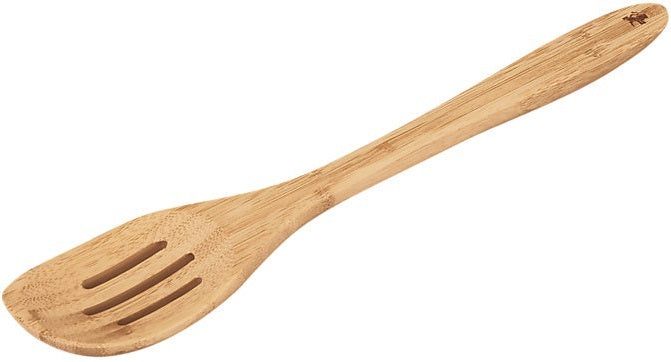Maxwell & Williams: Evergreen Bamboo Slotted Peaked Spoon (33cm)