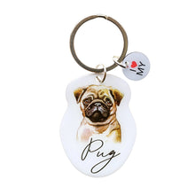 Load image into Gallery viewer, Splosh: Pet Keyring Pug