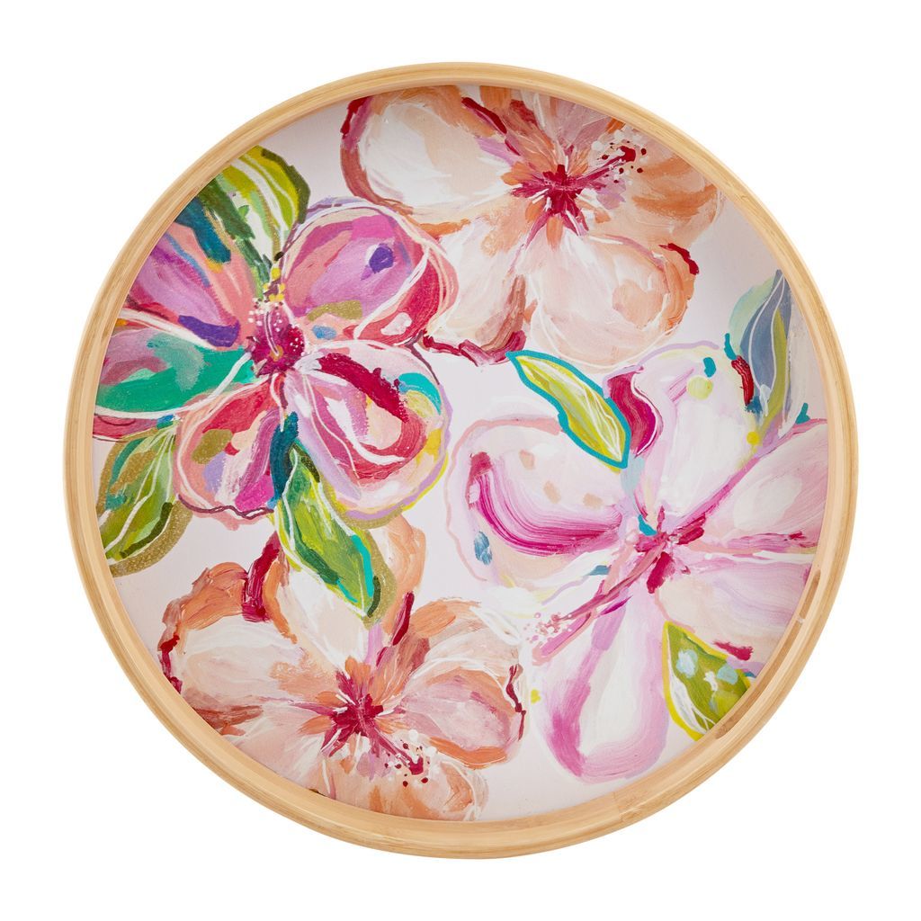 Splosh: Talulah Round Bamboo Serving Platter