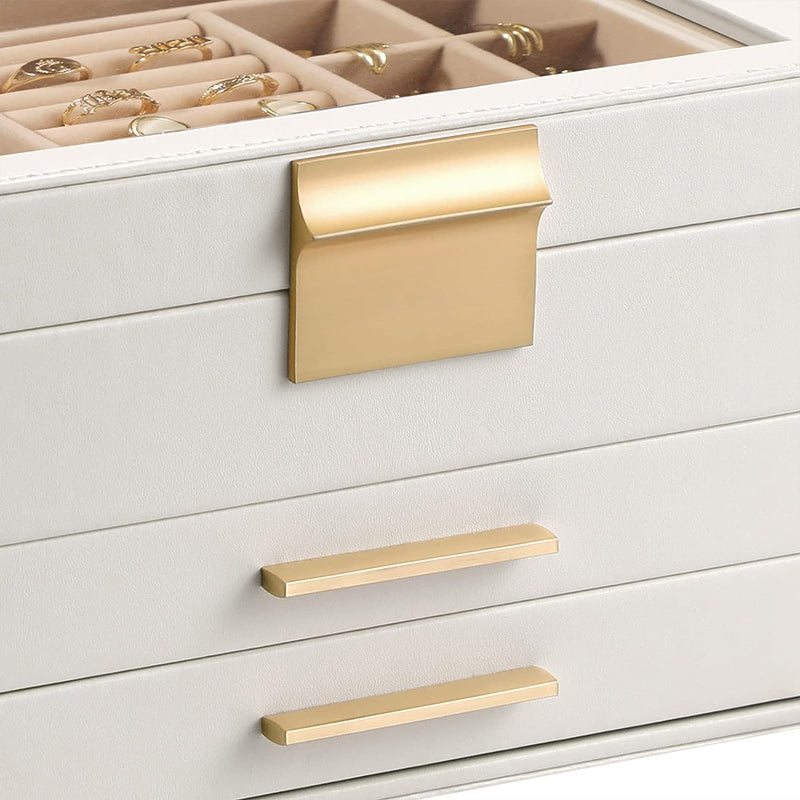 STORFEX 3-Layer Jewellery Organizer with 2 Drawers
