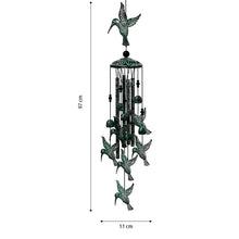 Load image into Gallery viewer, GREENHAVEN Bird Wind Chimes