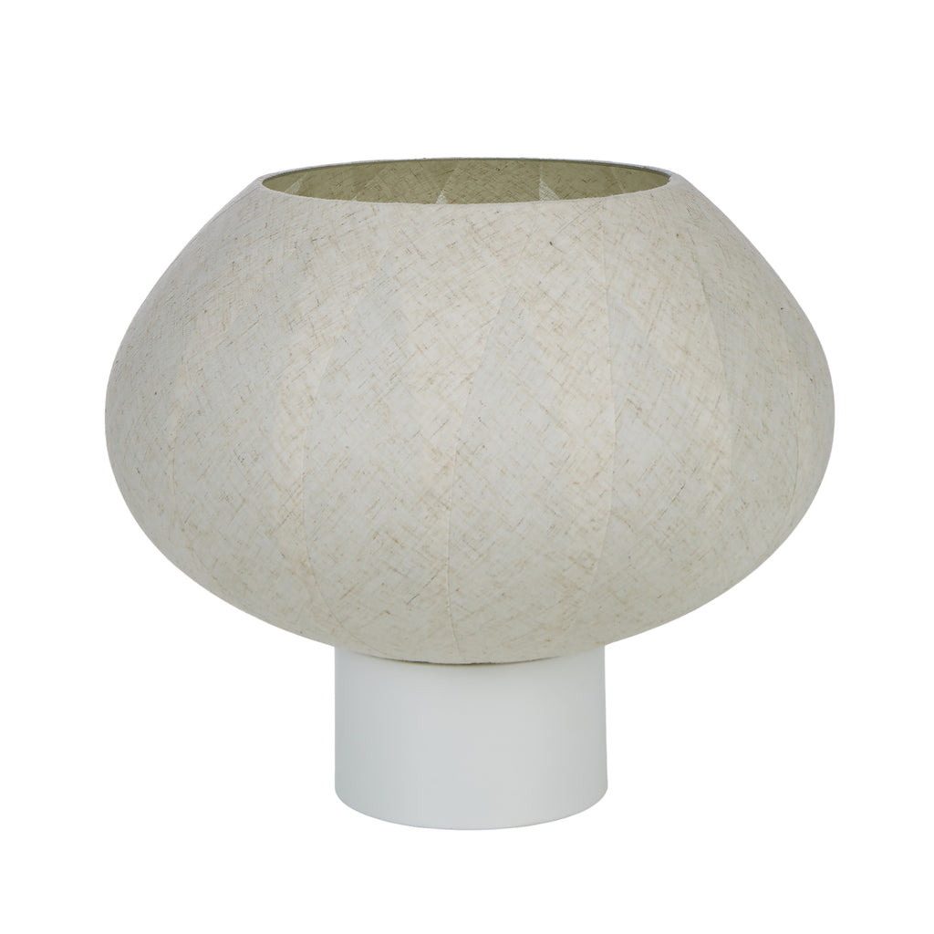 Amalfi: Ambrose Linen Table Lamp - Natural