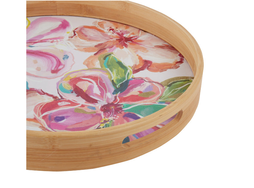 Splosh: Talulah Round Bamboo Serving Platter
