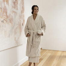 Load image into Gallery viewer, Bambury: Stone Microplush Robe (Medium/Large)