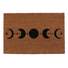 Load image into Gallery viewer, Moon Phase Natural Doormat