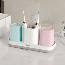 Load image into Gallery viewer, Toothbrush Holder with 2 Cups - Coloured