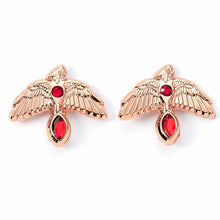 Load image into Gallery viewer, The Carat Shop: Harry Potter - Rose Gold Plated Fawkes Stud Earrings