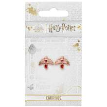 Load image into Gallery viewer, The Carat Shop: Harry Potter - Rose Gold Plated Fawkes Stud Earrings