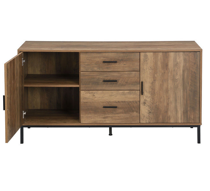 Fraser Country Oakridge 3 Drawer 2 Door Deluxe Buffet - Natural