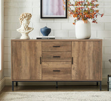 Load image into Gallery viewer, Fraser Country Oakridge 3 Drawer 2 Door Deluxe Buffet - Natural