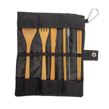 Load image into Gallery viewer, IS Gift: Eat Out-Bamboo Travel Cutlery