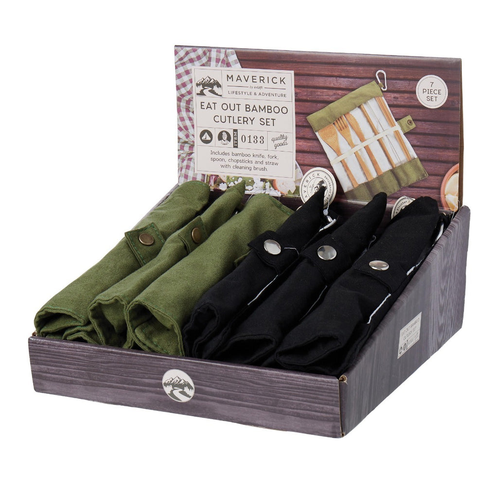 IS Gift: Eat Out-Bamboo Travel Cutlery