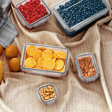 Load image into Gallery viewer, STORFEX Plastic Food Storage with Lids - 24 Pack