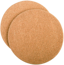 Load image into Gallery viewer, Appetito: Round Cork Trivet Set (20cm Dia) (Set of 2)