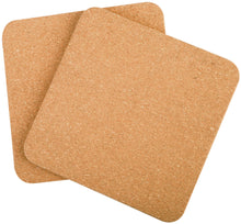 Load image into Gallery viewer, Appetito: Square Cork Trivet Set (20 x 20cm) (Set of 2)