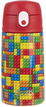 Load image into Gallery viewer, Oasis: Kid&#39;s Drink Bottle with Sipper - Bricks (400ml) - D.Line