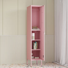 Load image into Gallery viewer, Fraser Country Milan Metal Locker Storage Cabinet - Pink