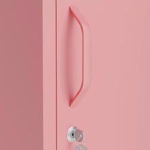 Load image into Gallery viewer, Fraser Country Milan Metal Locker Storage Cabinet - Pink