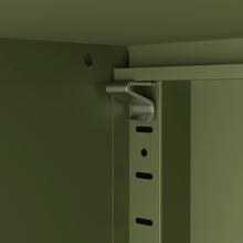 Load image into Gallery viewer, Fraser Country Milan Metal Locker Storage Cabinet - Olive Green