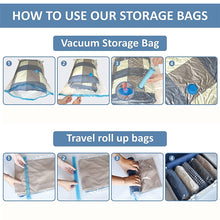 Load image into Gallery viewer, STORFEX Space Saver Bags with Hand Pump - Set of 12