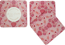 Load image into Gallery viewer, Lavida: Coaster Set - Floral Garden Blush (Set of 4)