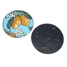 Load image into Gallery viewer, Sicilian Zest Glass Coasters