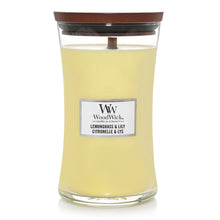 Load image into Gallery viewer, WoodWick: Hourglass Candle - Lemongrass &amp; Lily (Large)